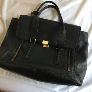 3.1 Phillip Lim Pashli Large Black bag